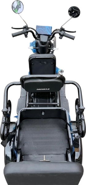 Пассажирский электротрицикл Fududu Q3 60V30Ah