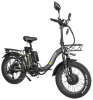 Электровелосипед Syccyba H2 (F11) DUAL 23AH серый