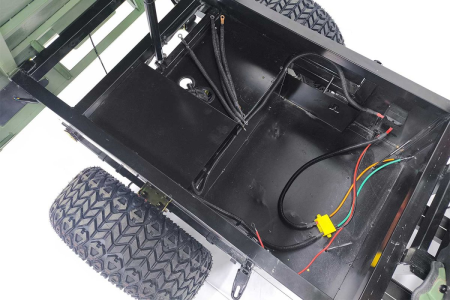 Грузовой электроквадроцикл Rutrike Рейнджер синий