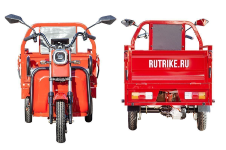 Грузовой электротрицикл Rutrike Амулет 1100 60V650W красный