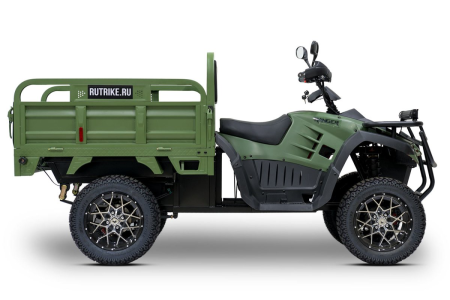 Грузовой электроквадроцикл Rutrike Рейнджер зеленый