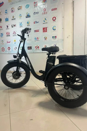 Трехколесный электровелосипед фетбайк  GT-ZV-02 TRIKE
