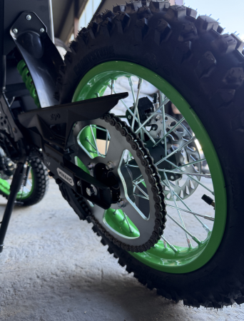 Электропитбайк Minako Pit R зеленый