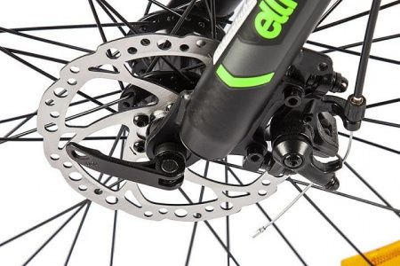 Велогибрид Eltreco Ultra MAX Серо-зеленый