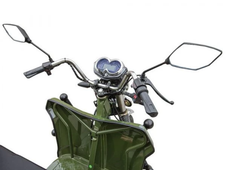 Электротрицикл Rutrike D4 Next 1800 60V1200W зеленый