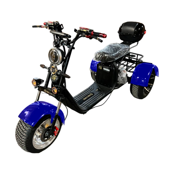 Электроскутер CityCoco TRIKE GT-X12 синий