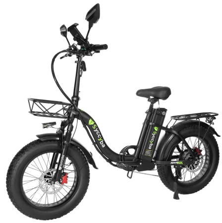 Электровелосипед SYCCYBA H2 (F11) 20AH черный