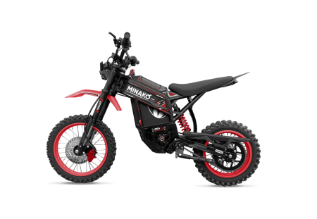 Электропитбайк Minako Pit R красный