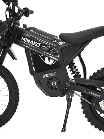Электропитбайк Minako Pit R черный
