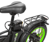 Электровелосипед SYCCYBA H1 (F10) DUAL 23AH зеленый