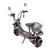 Электроскутер WHITE SIBERIA MINI R 2 1200W Черный